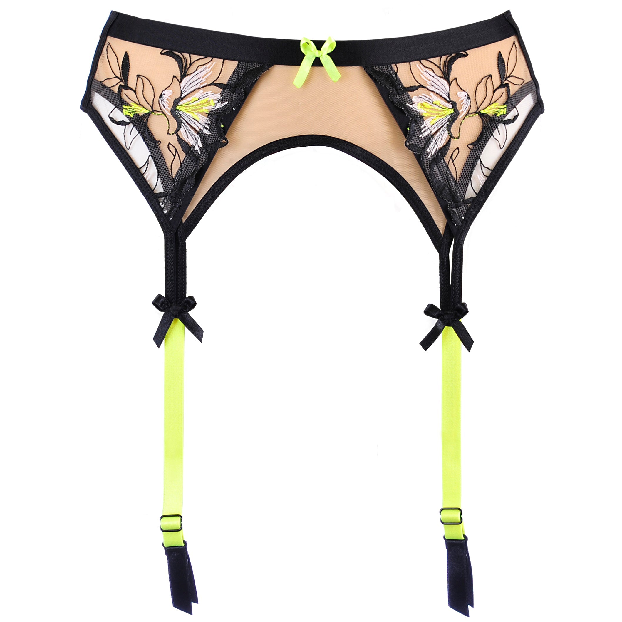 Axami Lilium Sheer Garter Belt — view 3