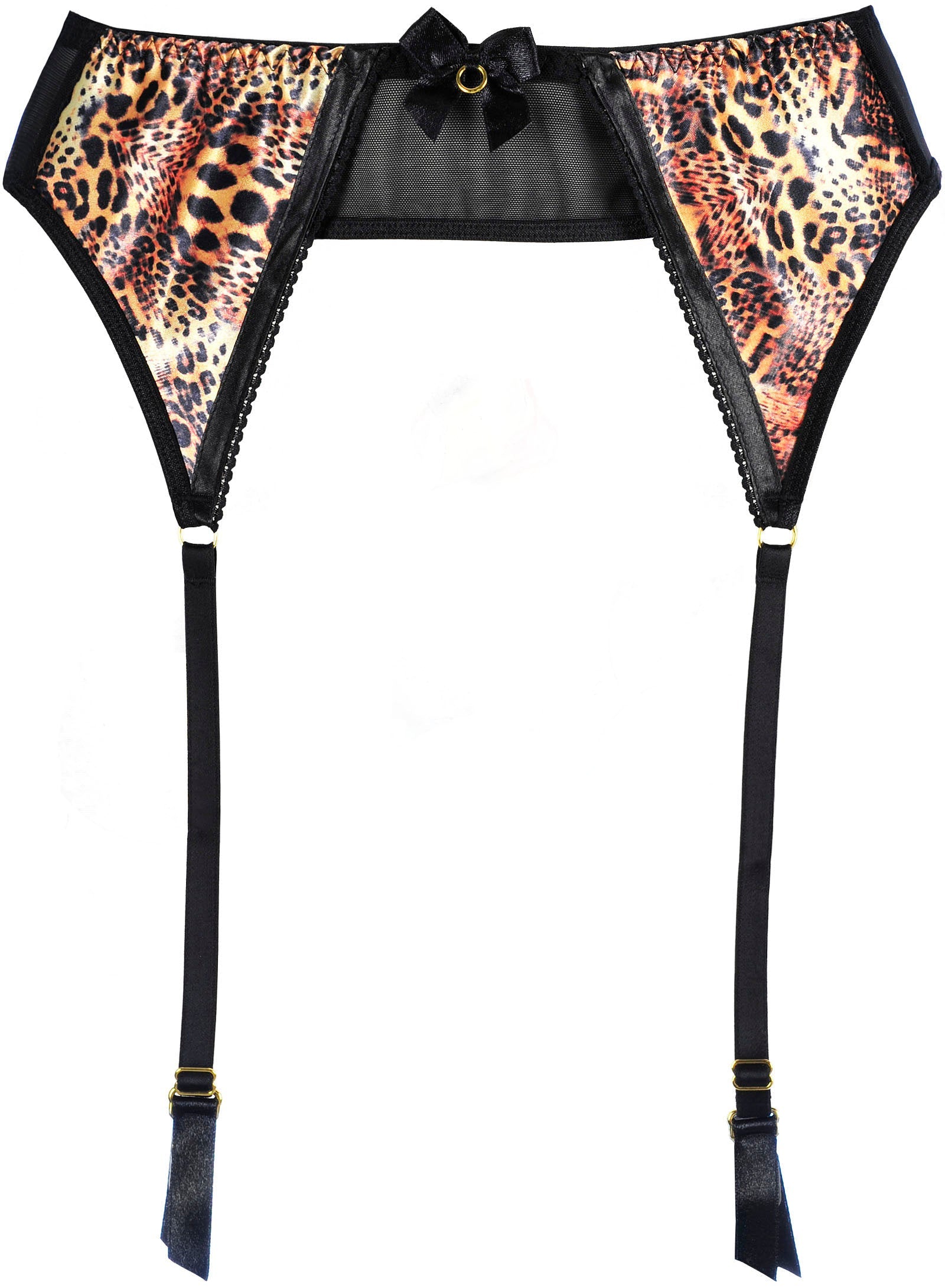 Axami Safari Temptation Satin Garter Belt — view 5