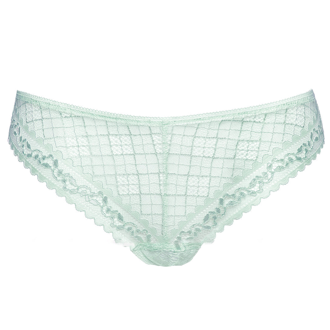 Gorteks Minty Soft Sheer Lace Thong Panty — view 7