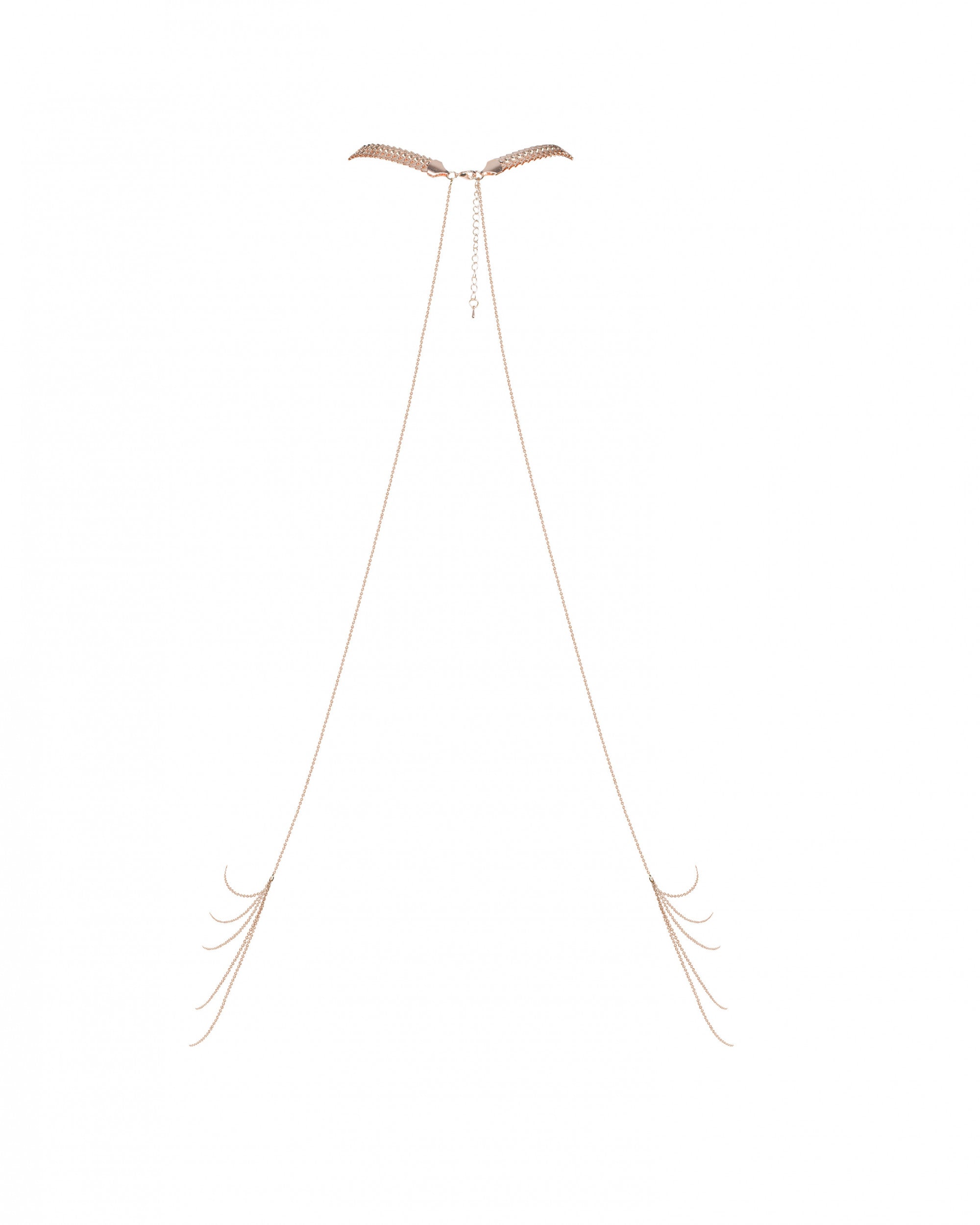 Obsessive Bijou Gold Draped Body Chain — view 6