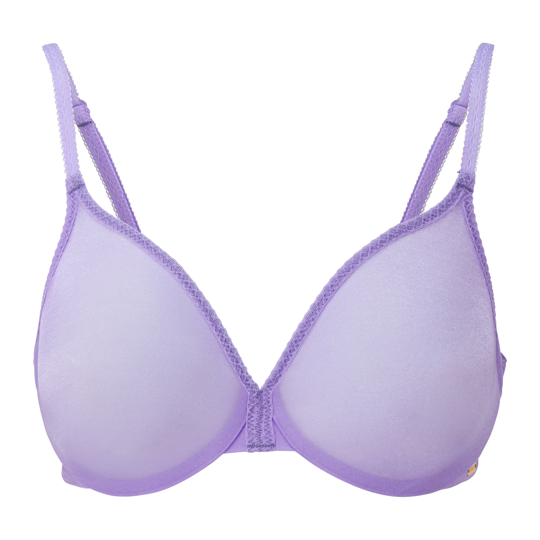 Gossard Glossies Violet Sheer Mesh Molded Bra — view 6
