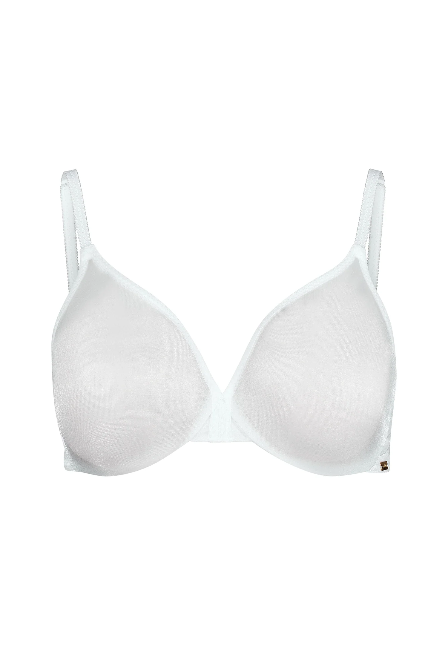 Gossard Glossies White Sheer Molded Bra — view 5