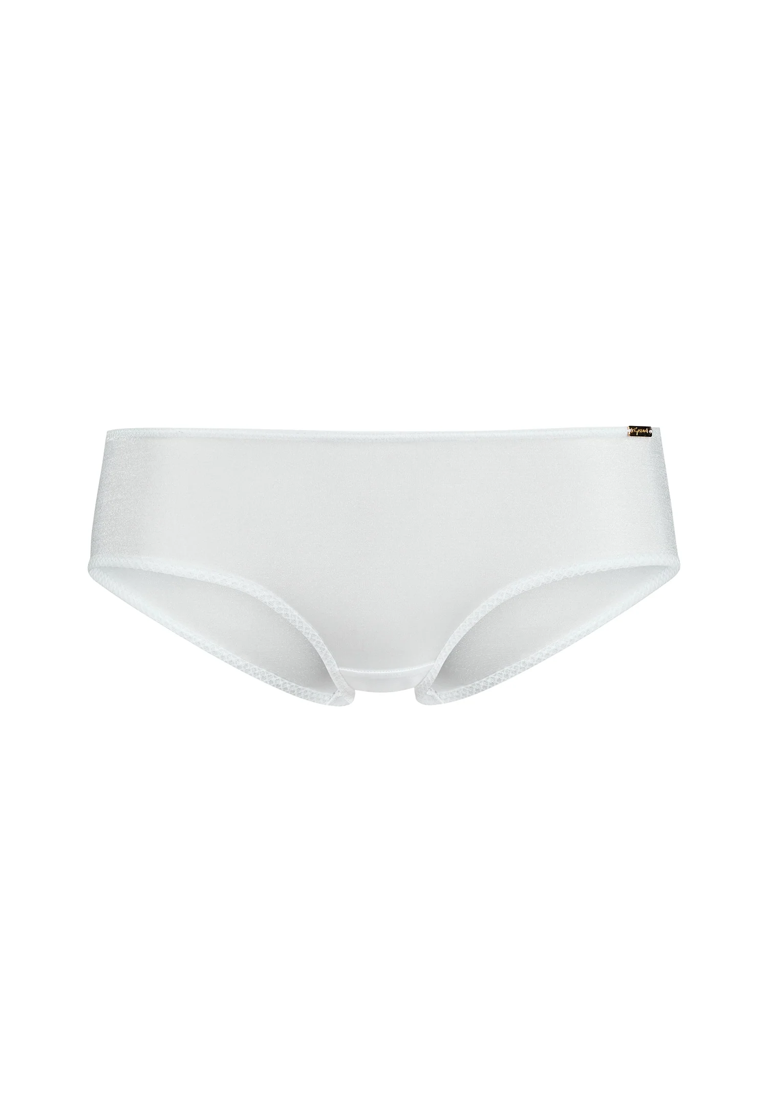 Gossard Glossies White Sheer See Through Shorts Panty — view 5