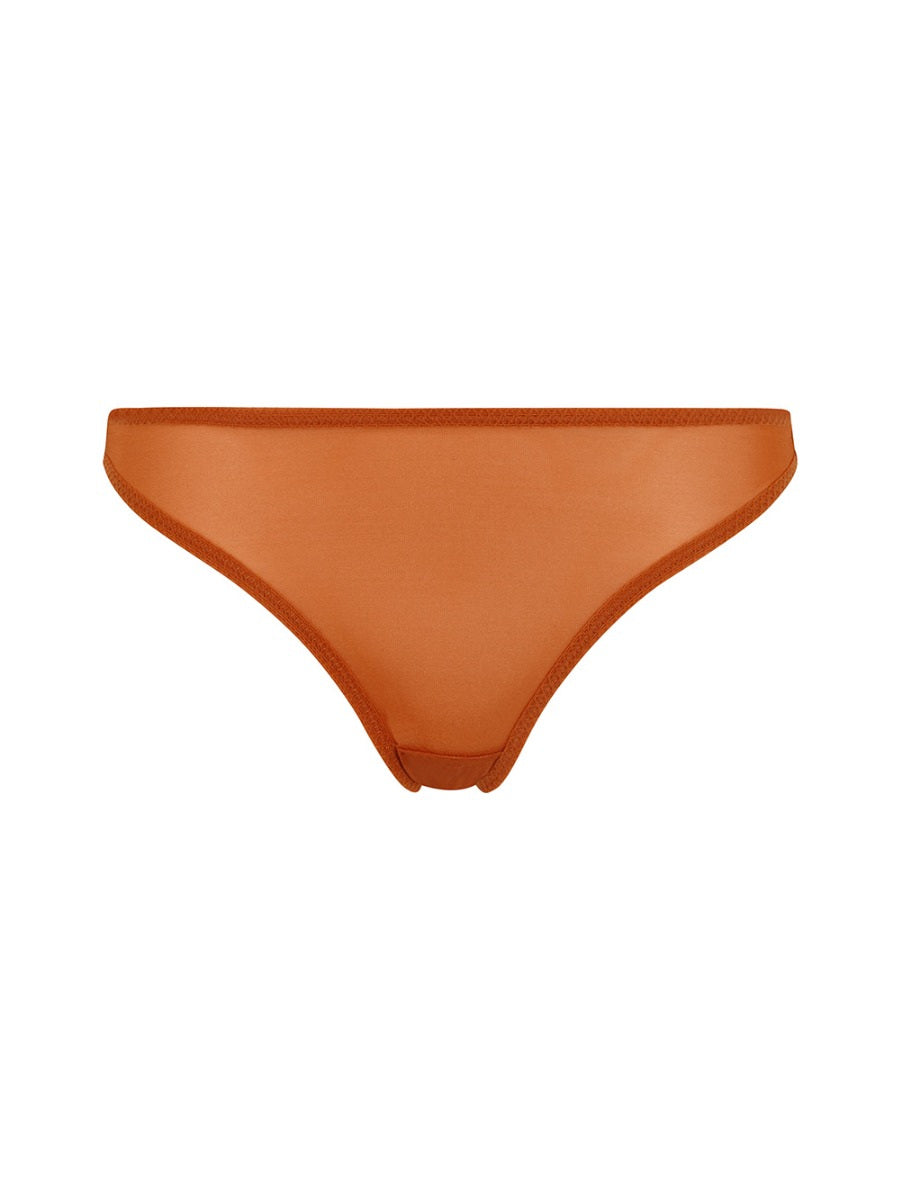 Gossard Glossies Sunkissed Sheer Thong Panties — view 3