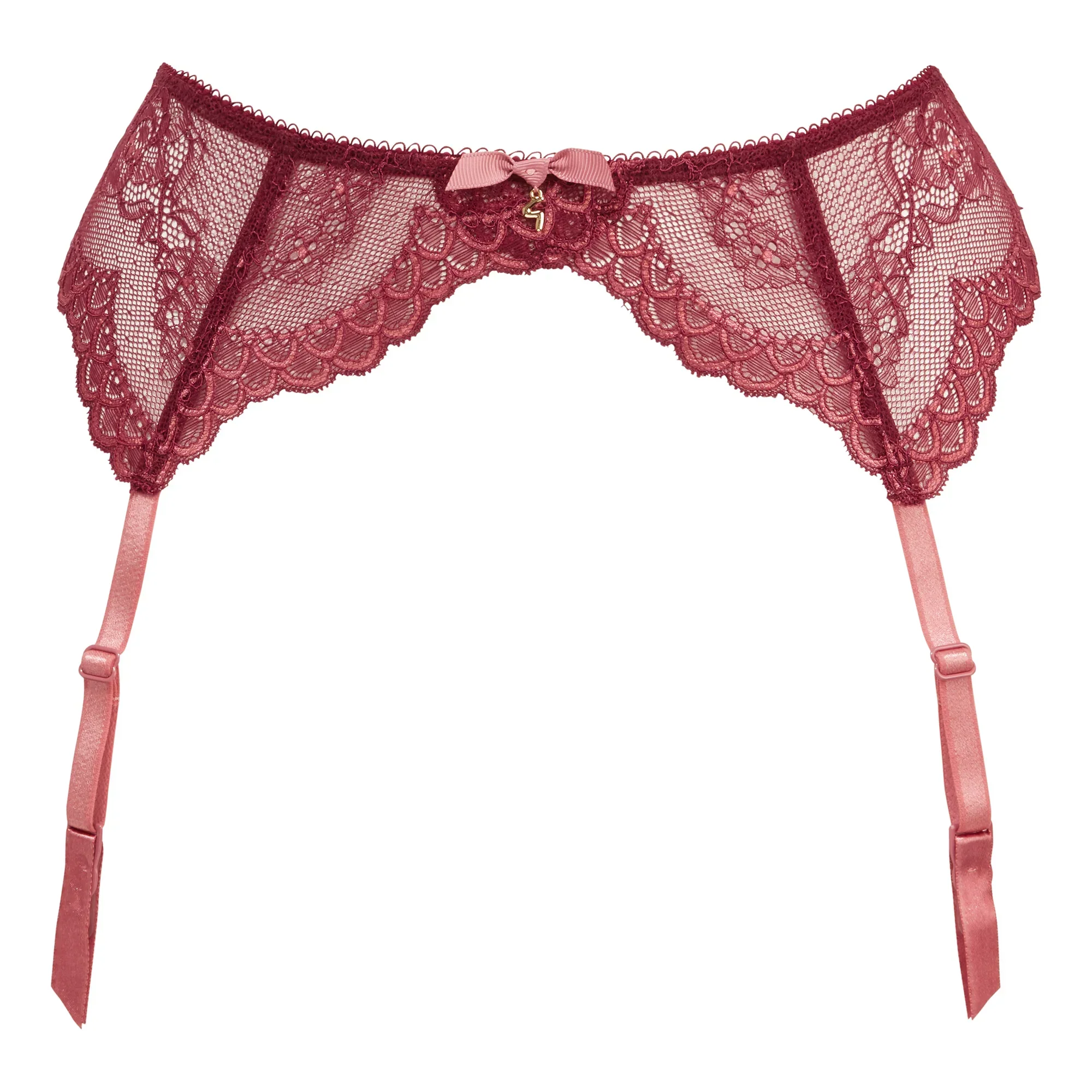 Gossard Superboost Lace Raspberry Sorbet Garter Belt — view 3