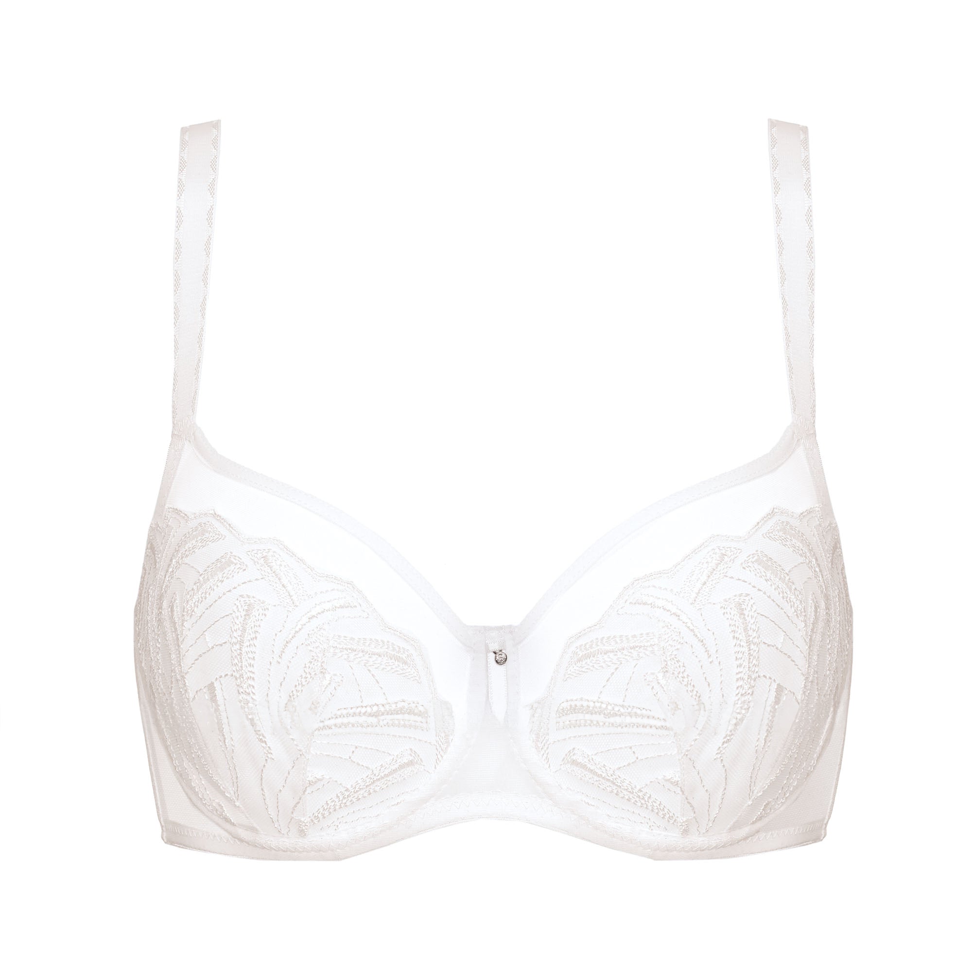 Gorteks Angel Sheer Mesh Balconette Bra — view 4