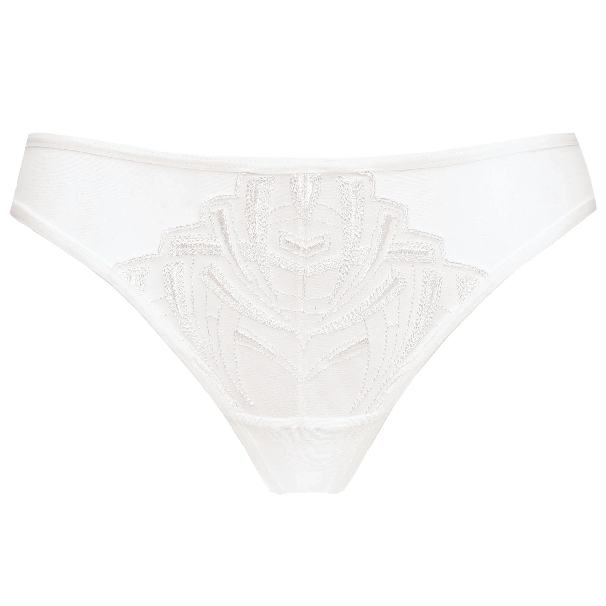 Gorteks Angel Sheer Mesh Embroidery Thong Panty — view 6