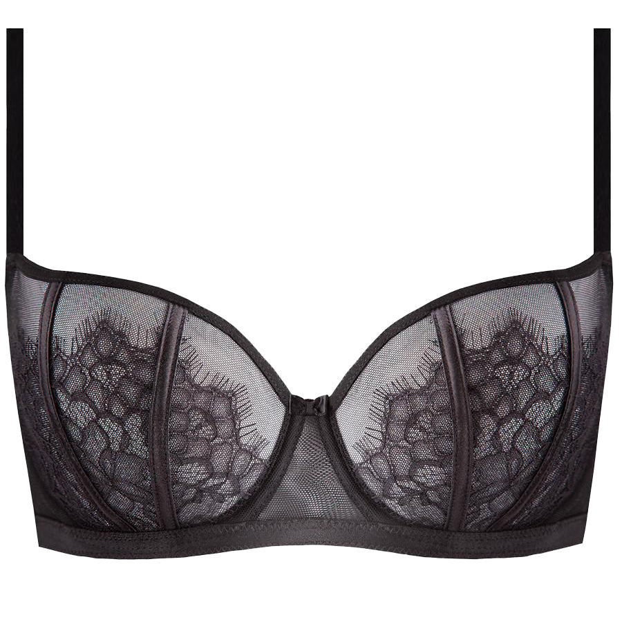 Unikat Betani Sheer Lace Balconette Bra — view 5