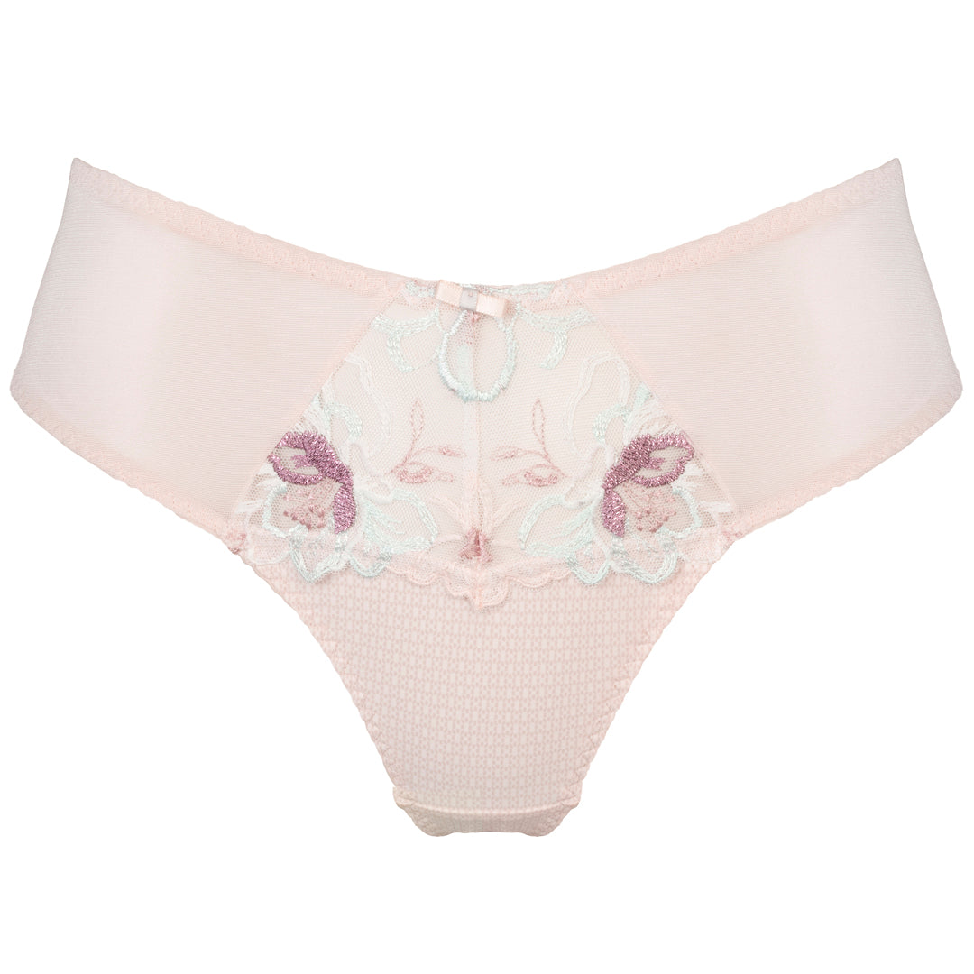 Soft Mesh Thong Panty Bisquit — view 6