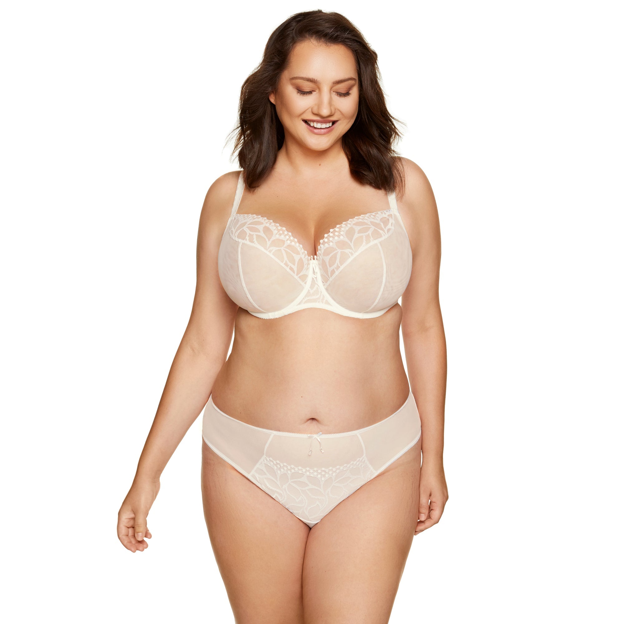 Gorteks Calypso Sheer Mesh Balconette Bra — view 7