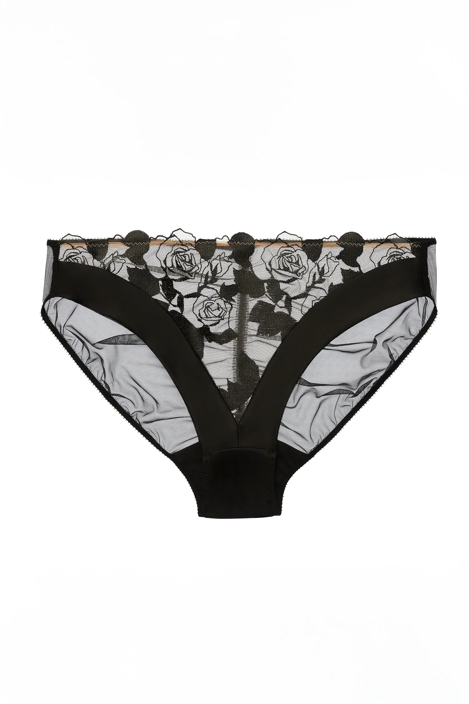 Dita Von Teese Rosabelle Sheer Bikini Panty — view 3