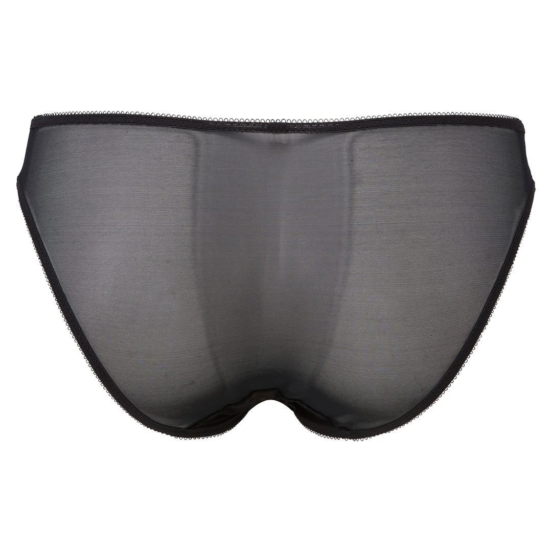 Gossard Glossies Lace Black Sheer Bikini Panty — view 6