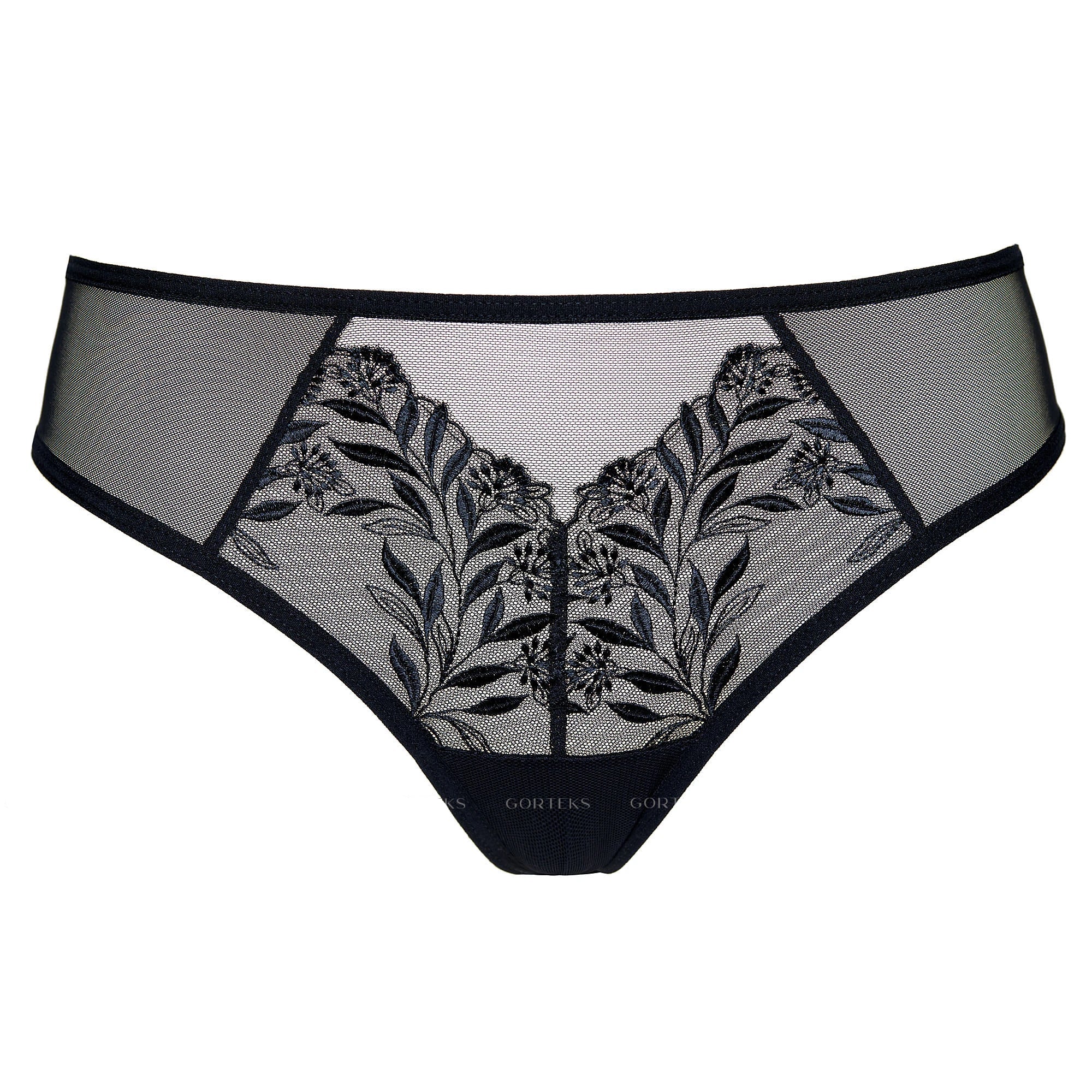 Gorteks Libby Sheer Mesh Thong — view 3