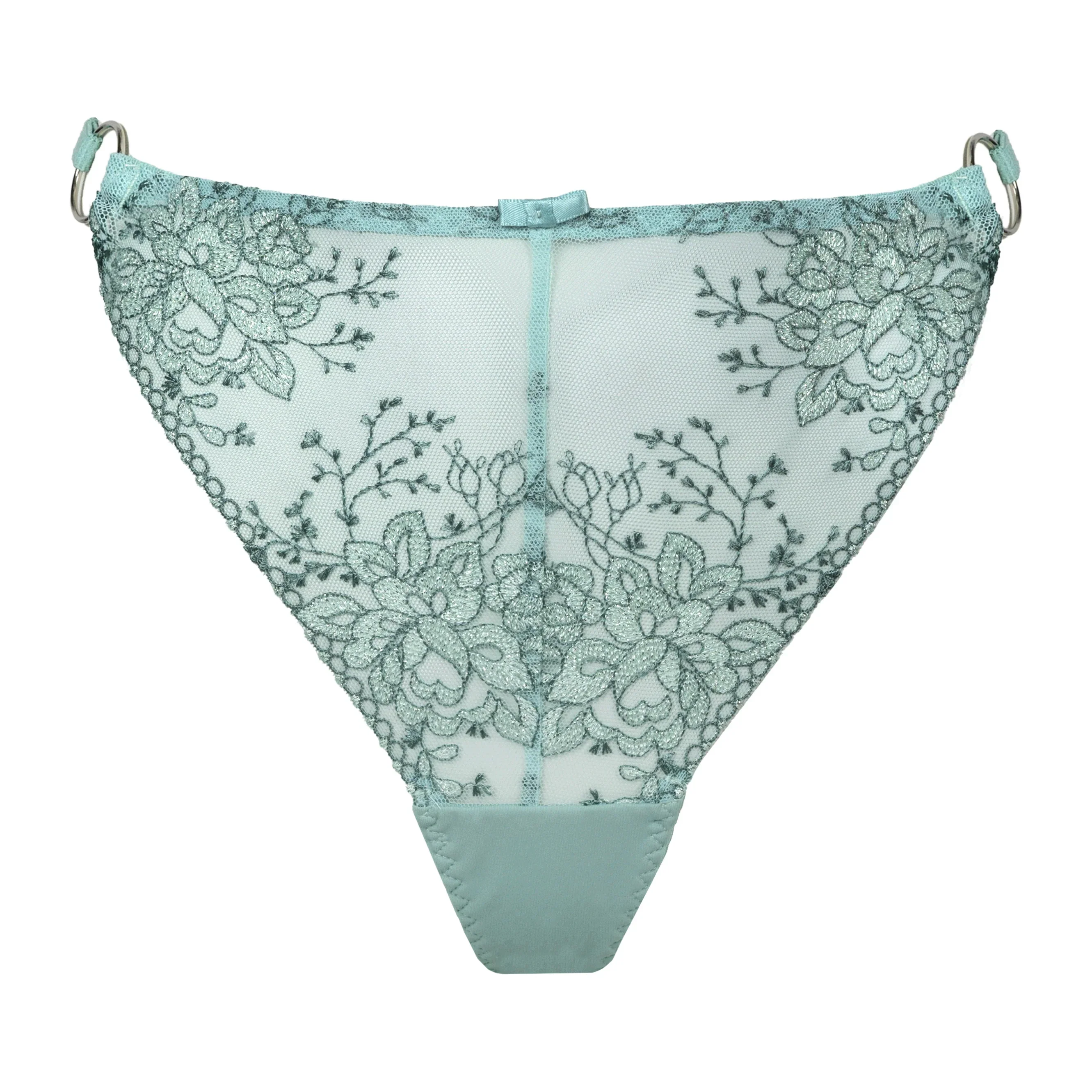 Sheer String Thong Panty Dalia Laurel — view 3