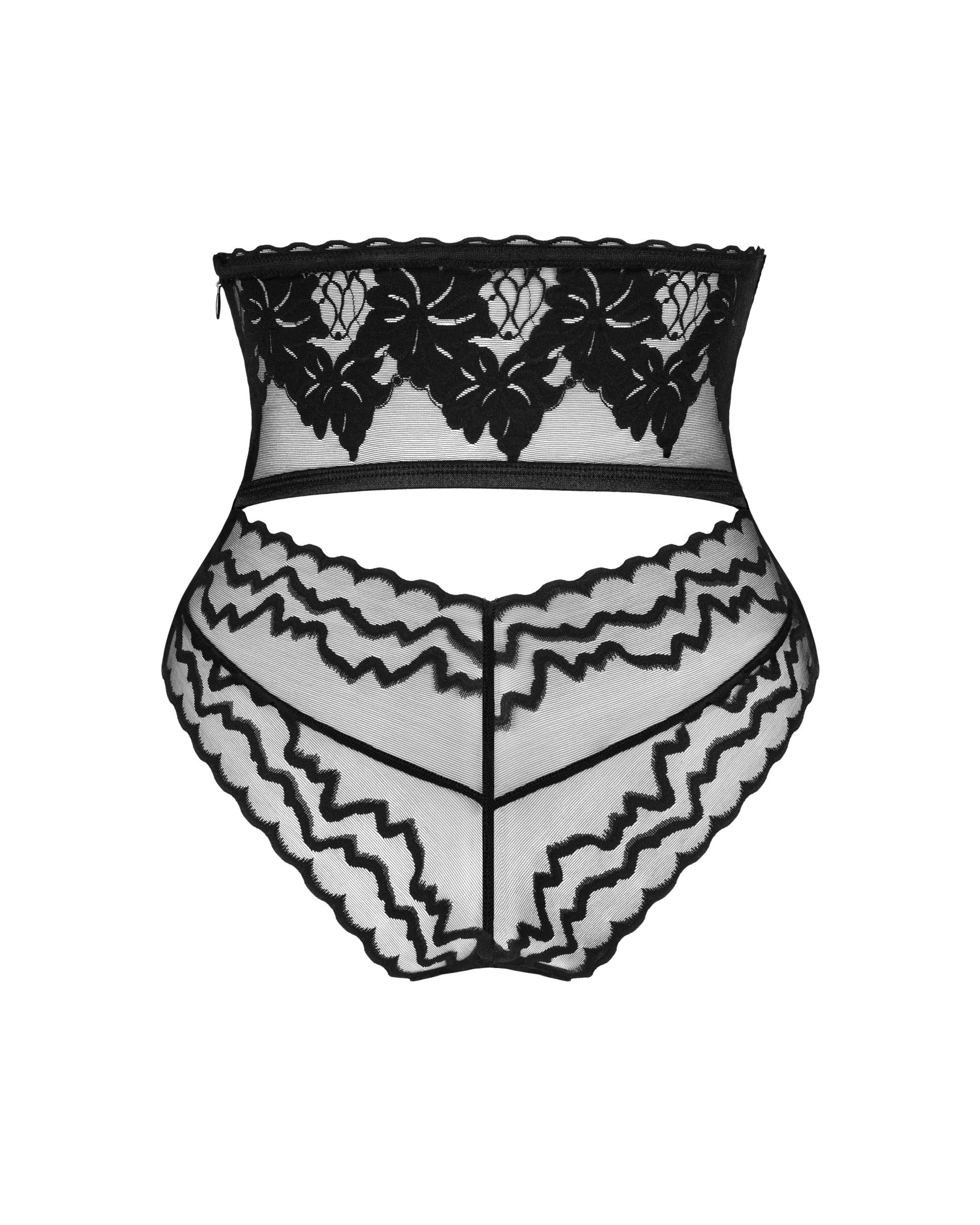 Obsessive Arienna High Waist Peek-a-Boo Panty — view 4