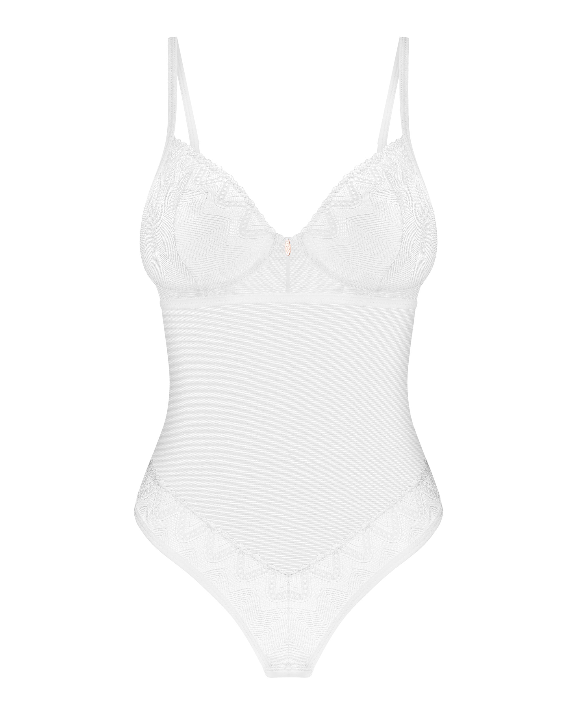 Obsessive Alissium Sheer Mesh Teddy — view 7