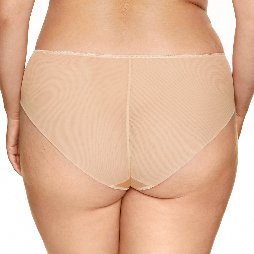 Gorteks Pamela Beige Semi Sheer Bikini Panty — view 6