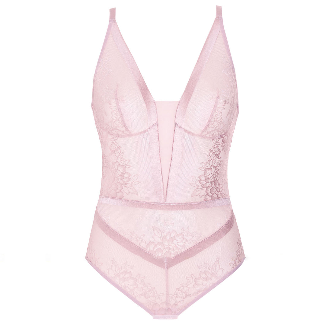 Gorteks Porto Lilac Sheer Lace Body — view 3