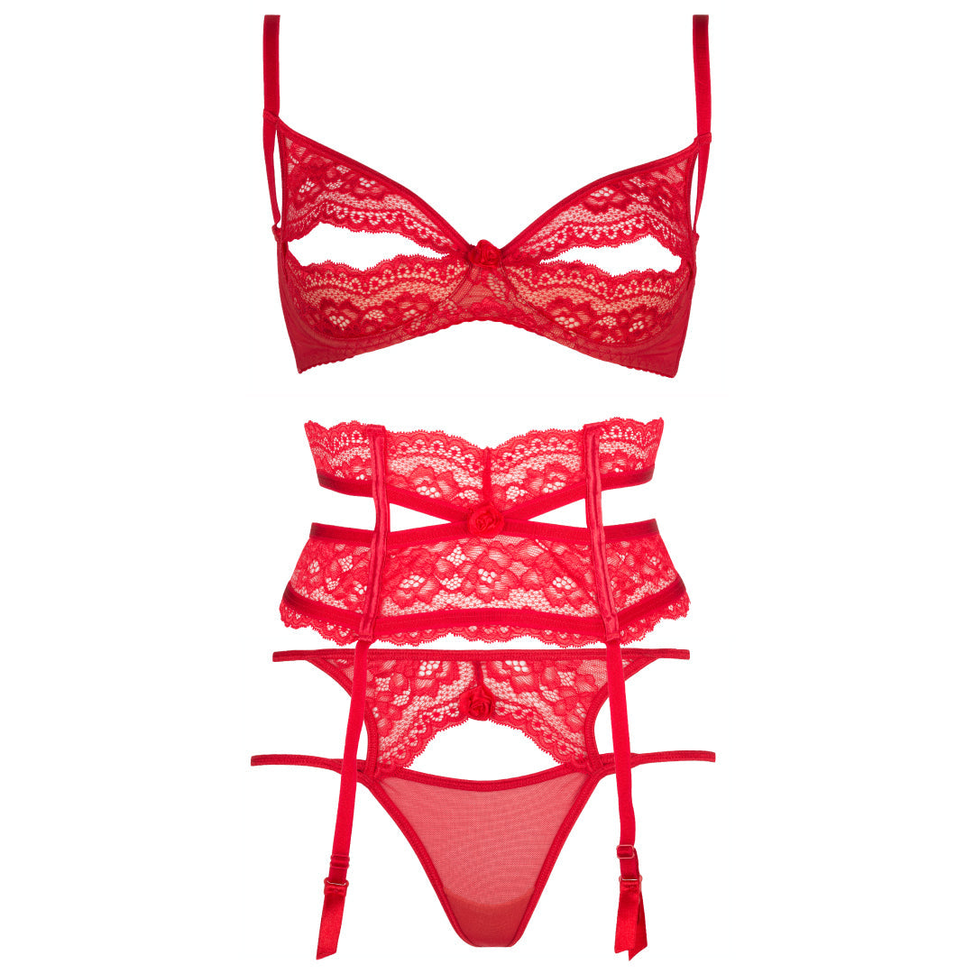 Axami Intense Sheer Peek-A-Boo Demi Bra — view 4