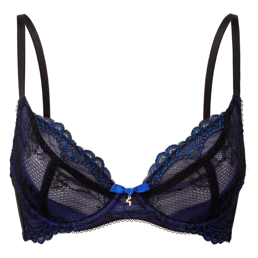 Gossard Superboost Lace Electric Blue Plunge Bra — view 5