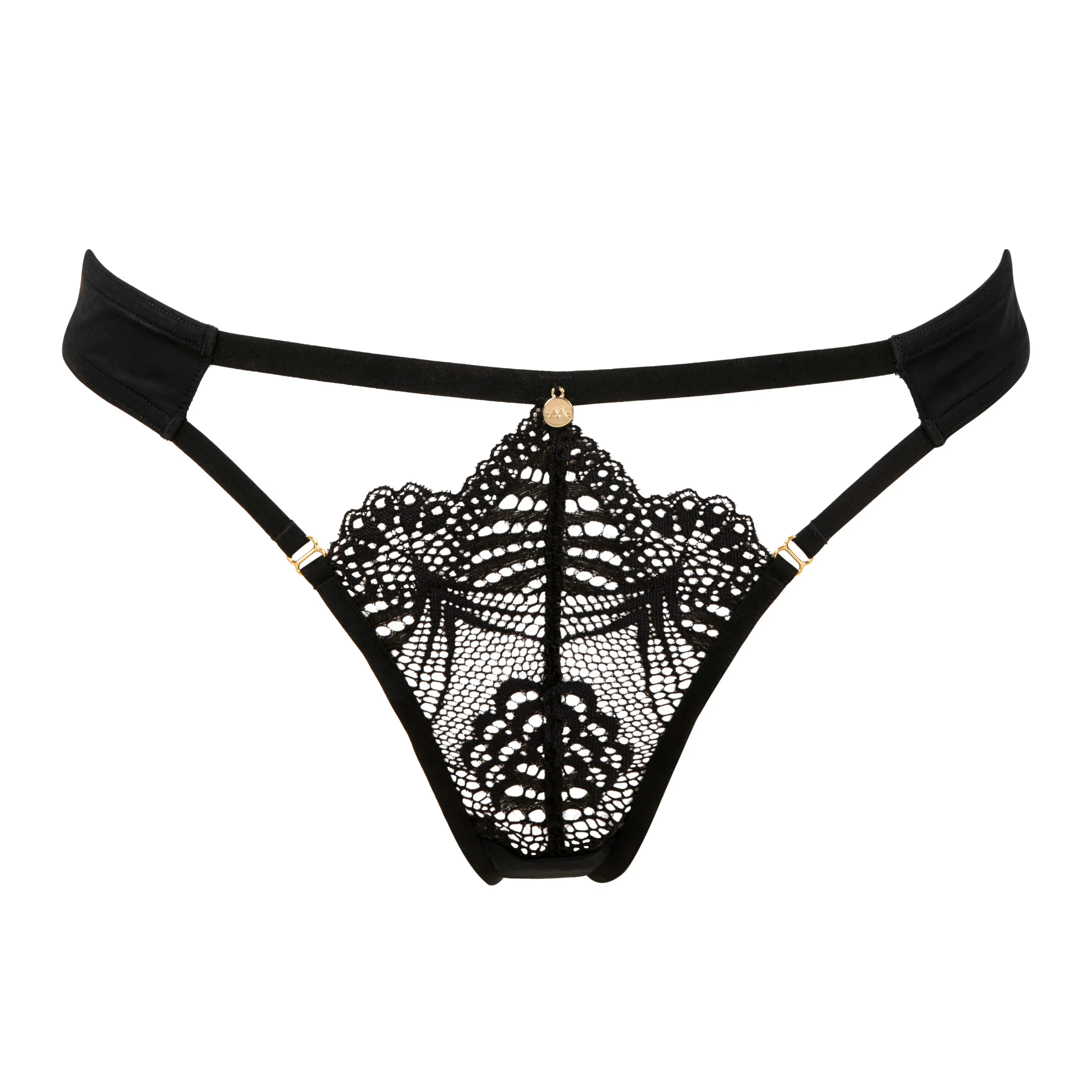 Atelier Amour Enlace Moi Sexy Peek-A-Boo Lace Tanga — view 5