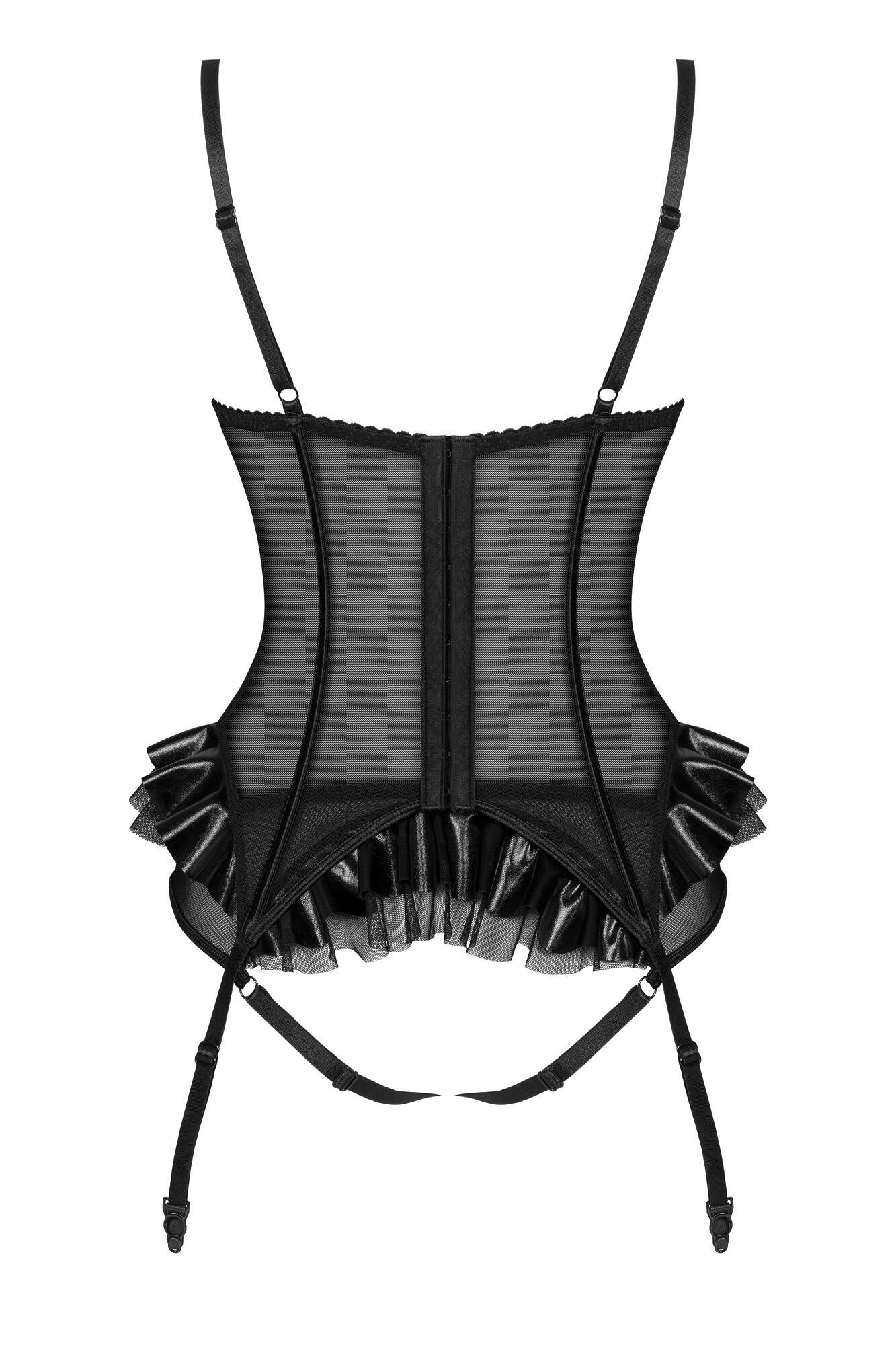 Beauty Night Rafaella Sheer Lace Corset — view 7