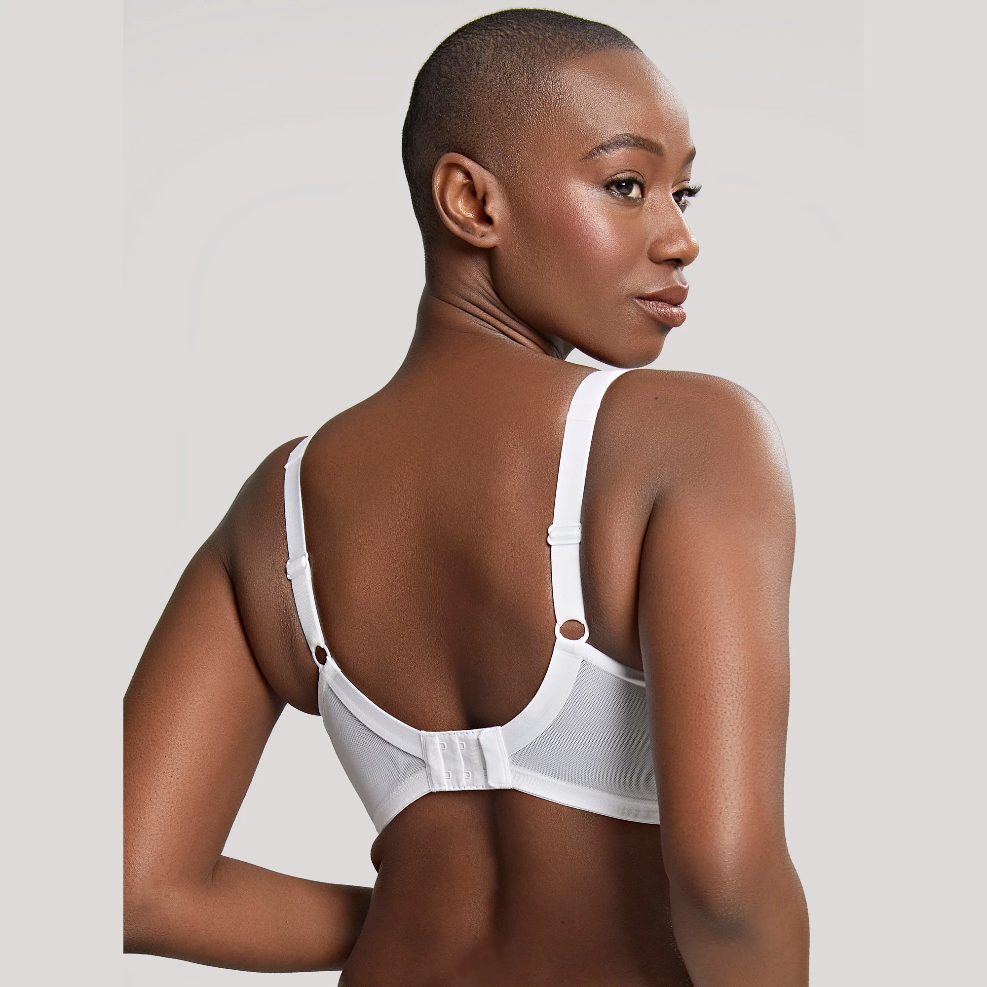 Panache Ana Plunge Sheer Lace Bra — view 4