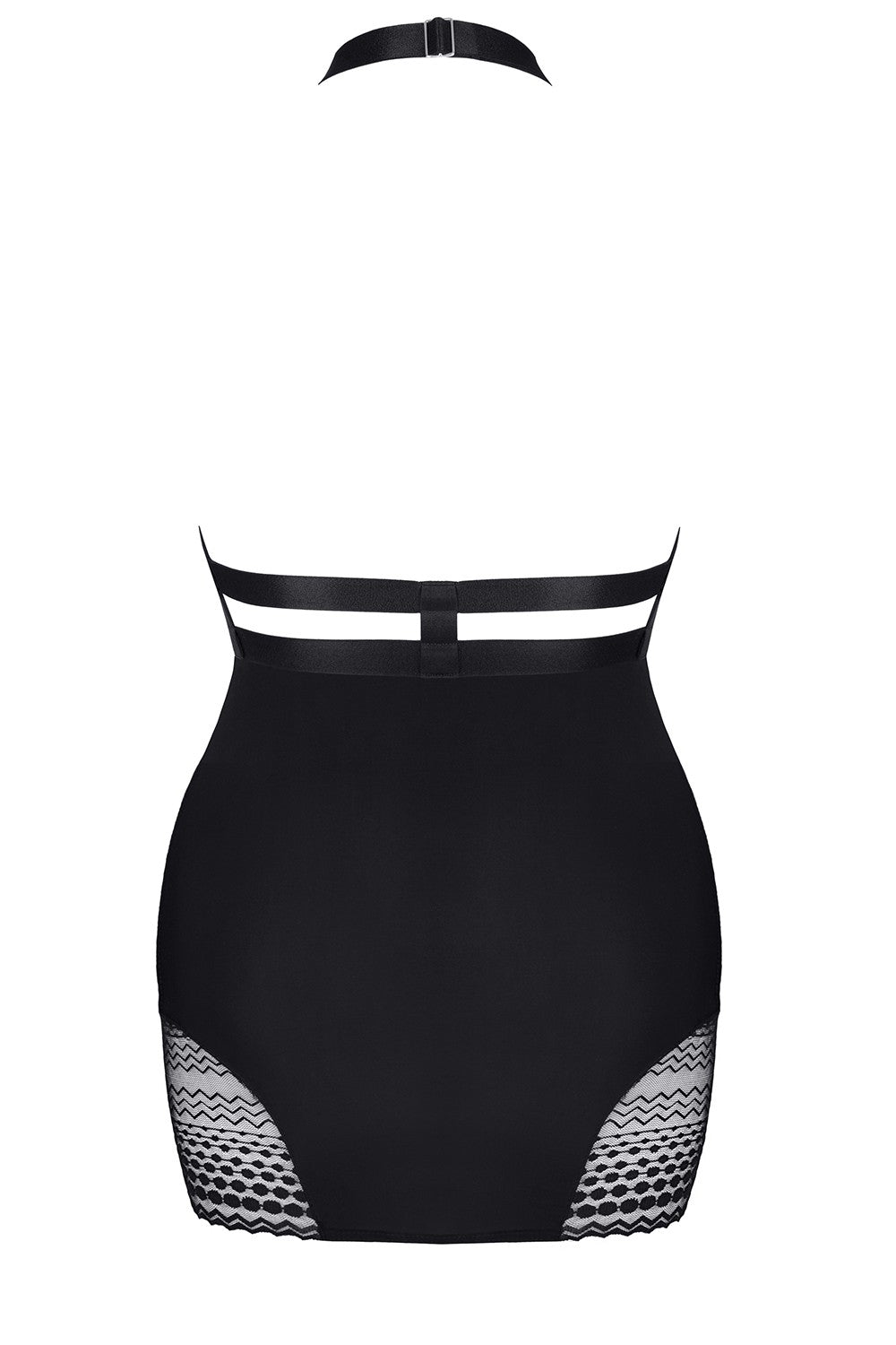 Demoniq Manuela Sheer Lace Top Dress — view 4