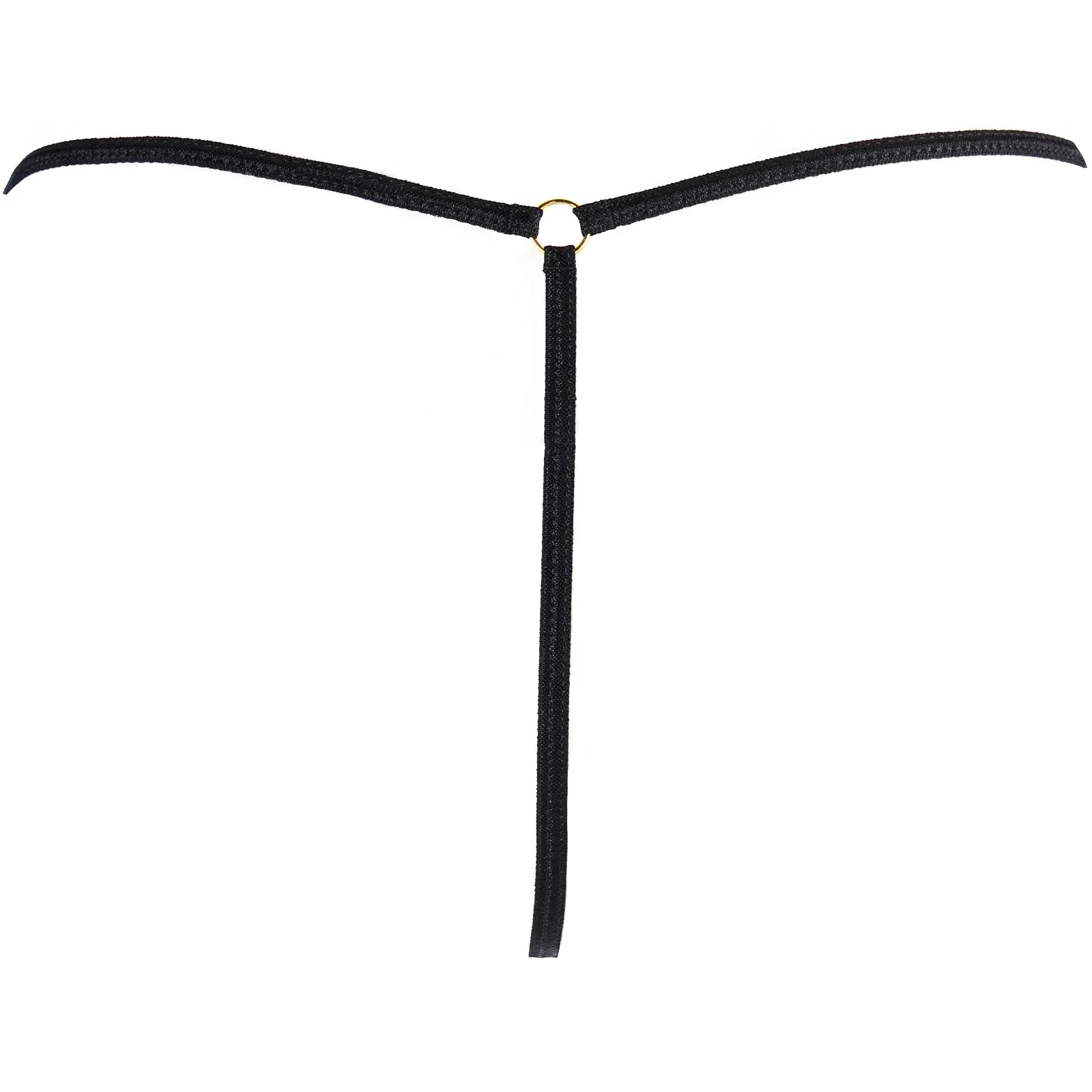 Axami Disco Babe Sexy Gold Chainmail G-String Panty — view 6