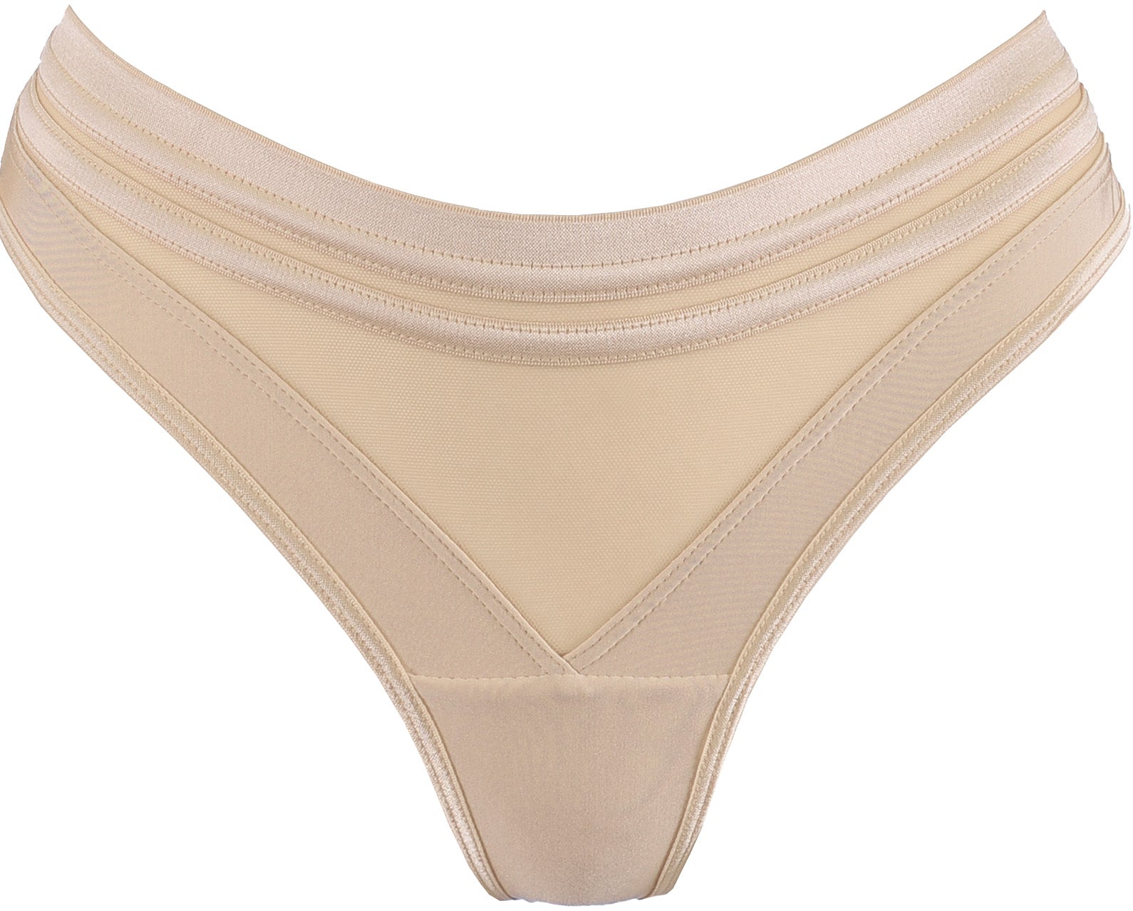 Axami Linea Nude Soft Brazilian Thong Panty — view 3