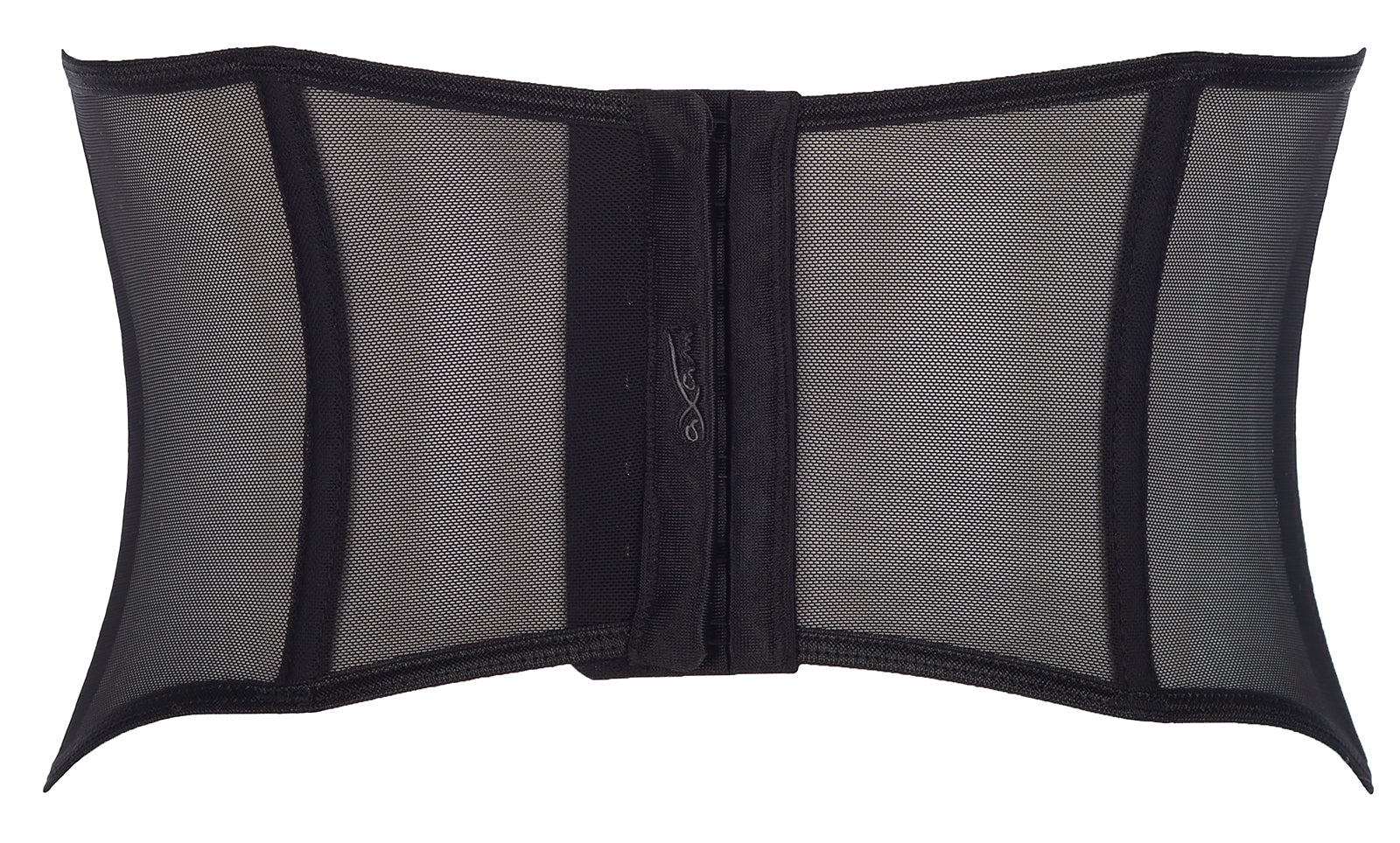 Axami Peanut Tarte Sheer Lace-Up Waist Cincher — view 4