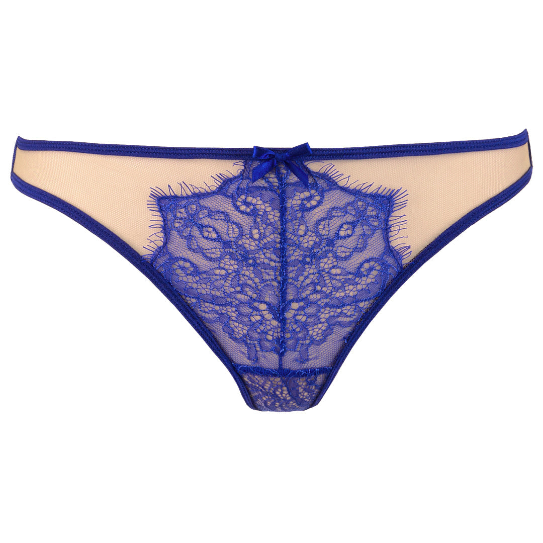 Axami Summer Love Strappy Sheer Mesh Lace Thong Panty — view 3