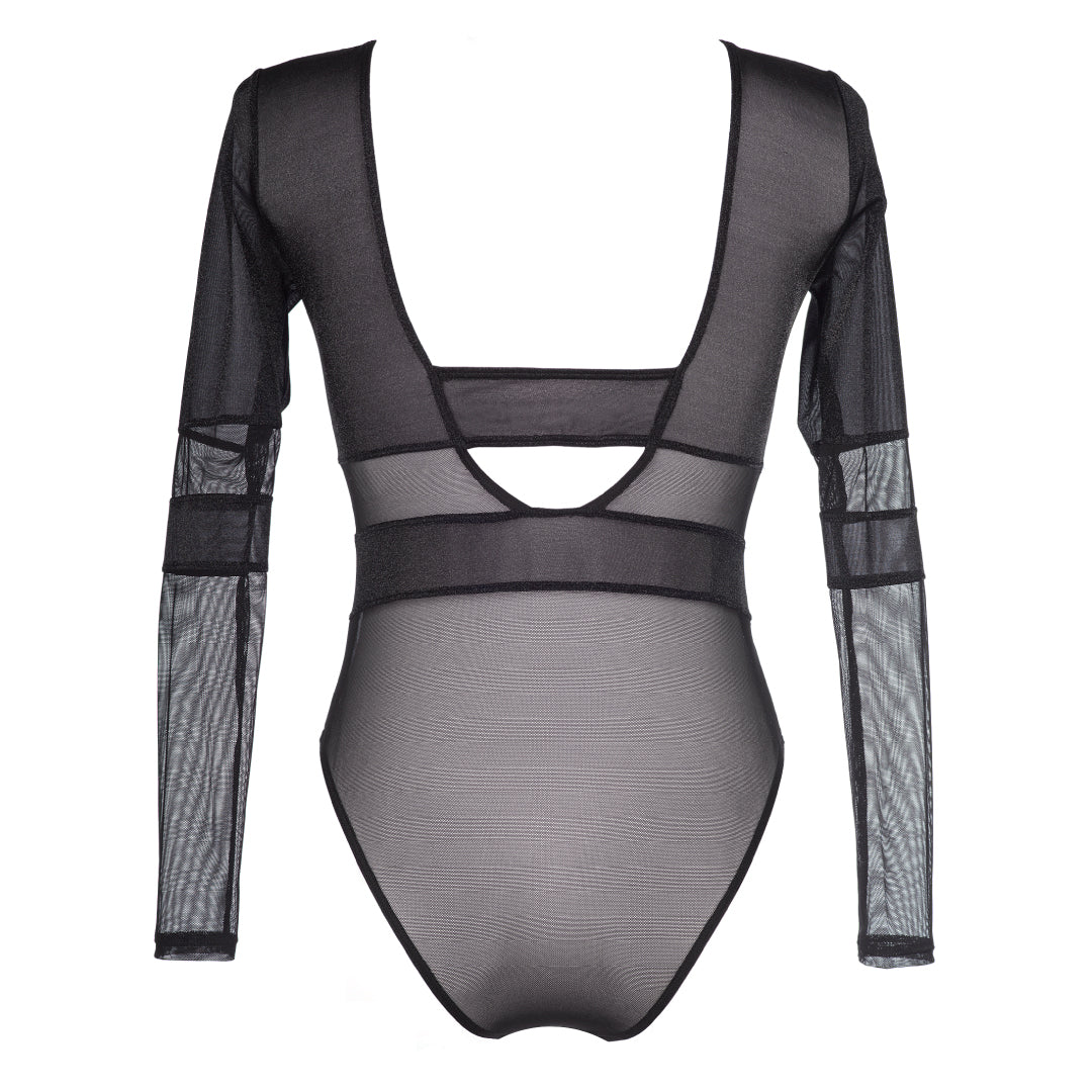 Axami Miami Vibe Sheer Shimmer Mesh Teddy — view 4