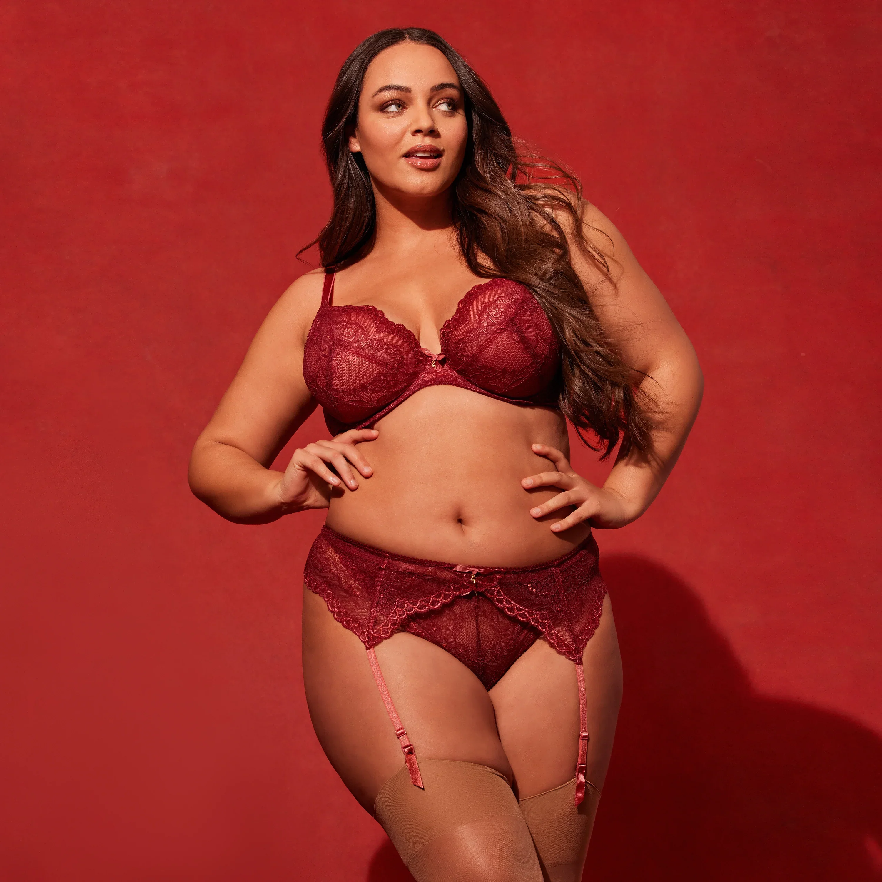 Gossard Superboost Lace Raspberry Sorbet Plunge Bra — view 7