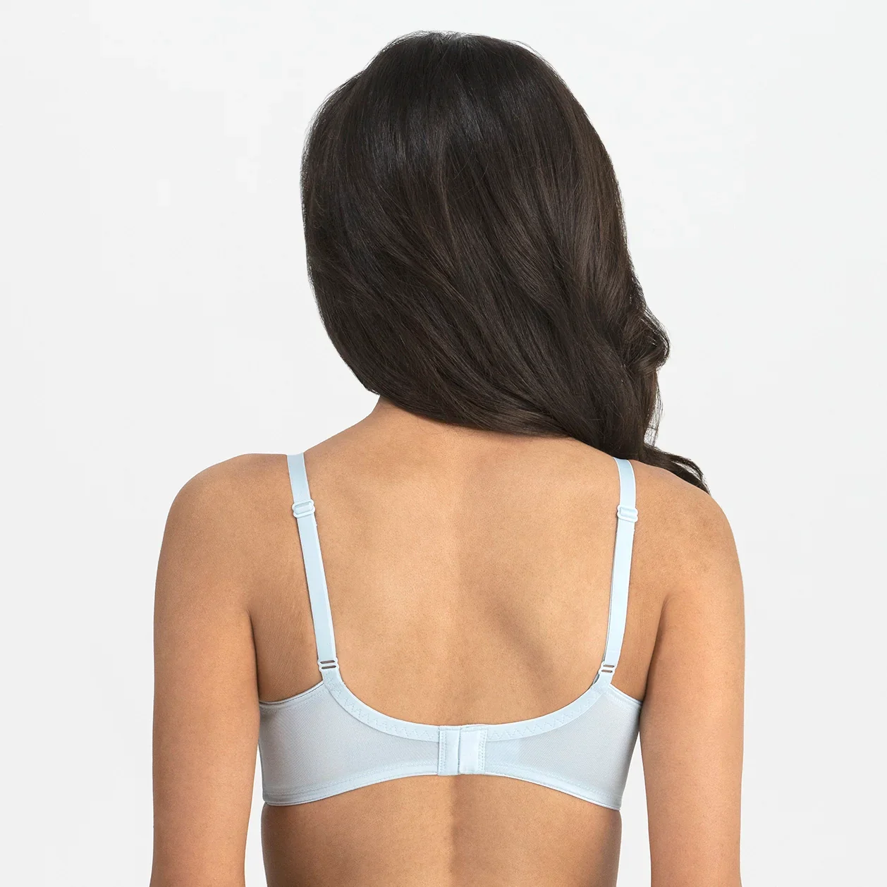 Dominique Mystique Stone Blue Seamless Minimizer Bra — view 3
