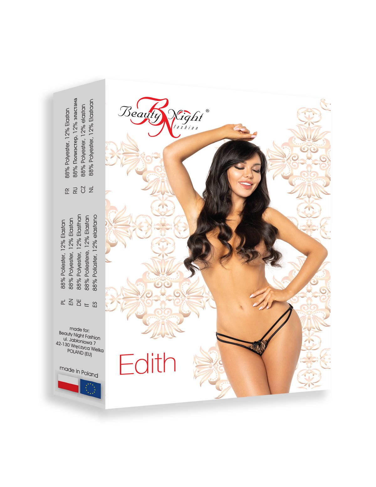 Beauty Night Edith Sexy String Peek-A-Boo Panty — view 5