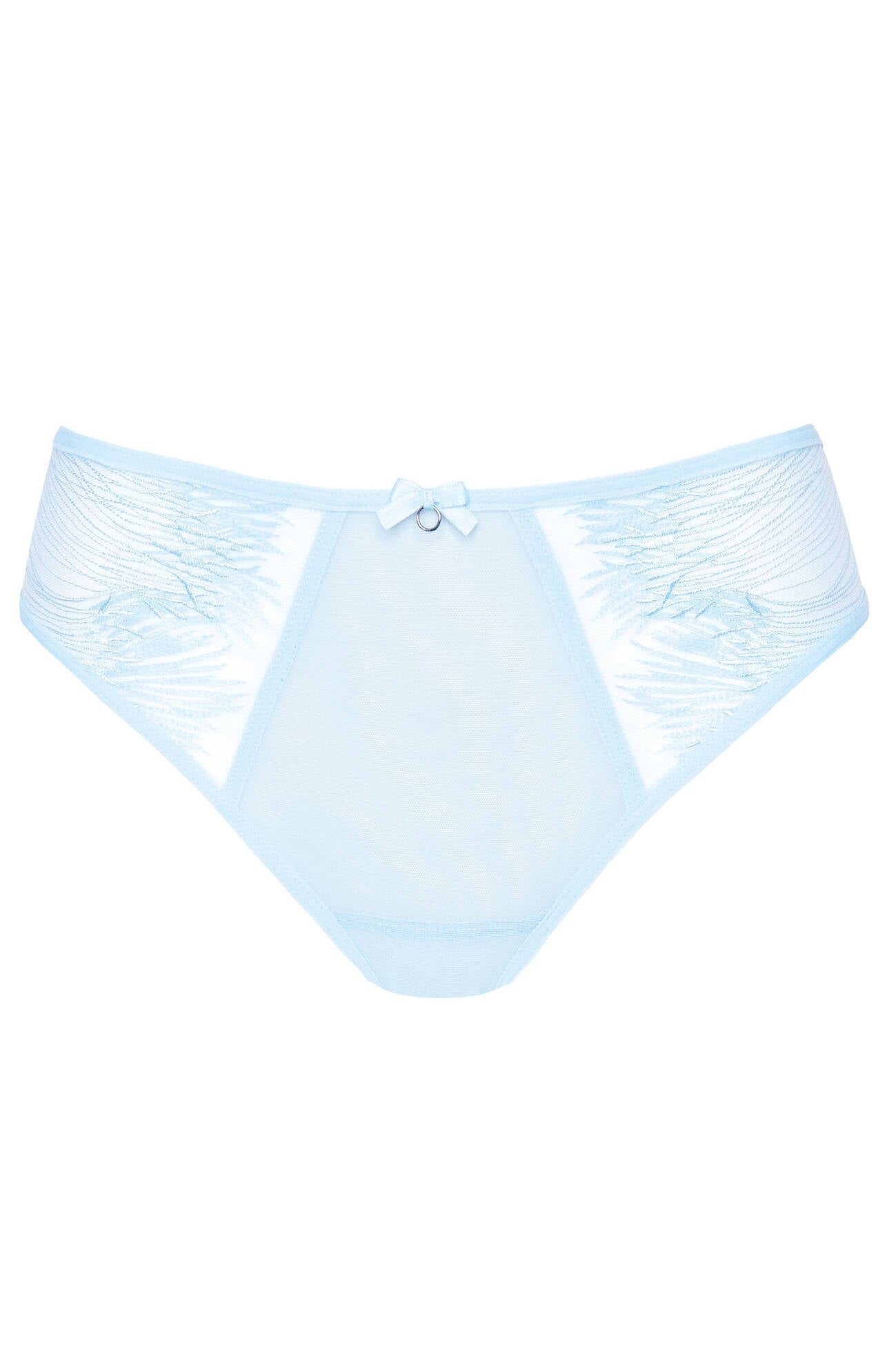 Gorteks Mable Baby Blue Sheer Mesh Bikini Panty — view 3