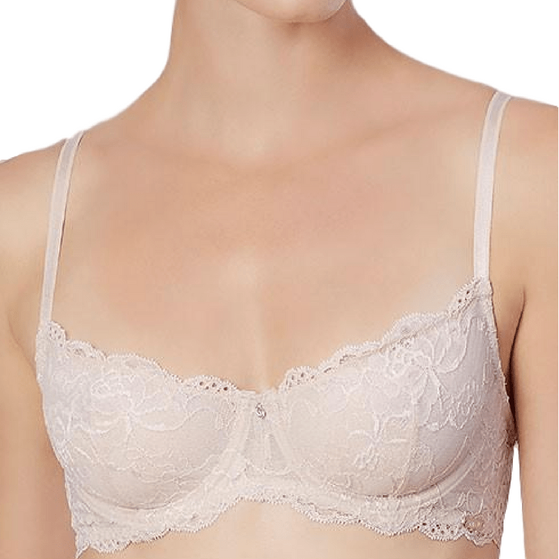 Lace Demi Cup Bra Montelle Intimates Coquette — view 5