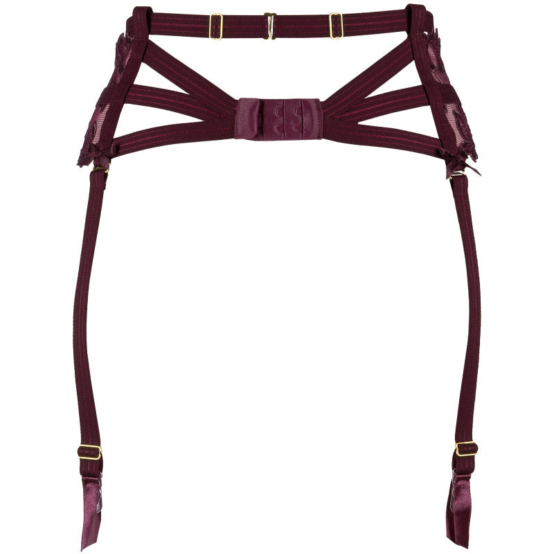 Axami Malaga Loca Sheer Lace Garter Belt — view 4