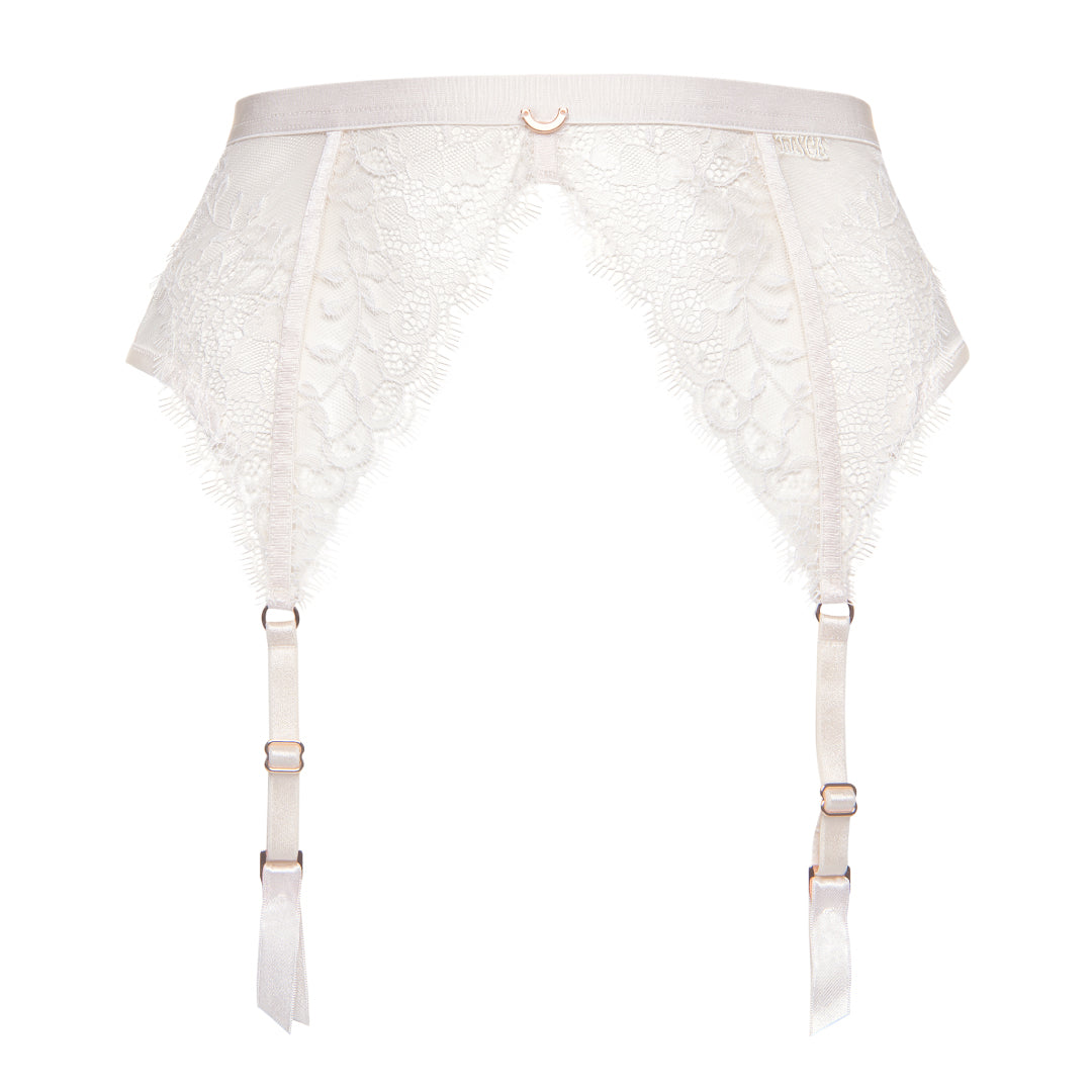 Lisca Rose Sheer Lace Garter Belt — view 4