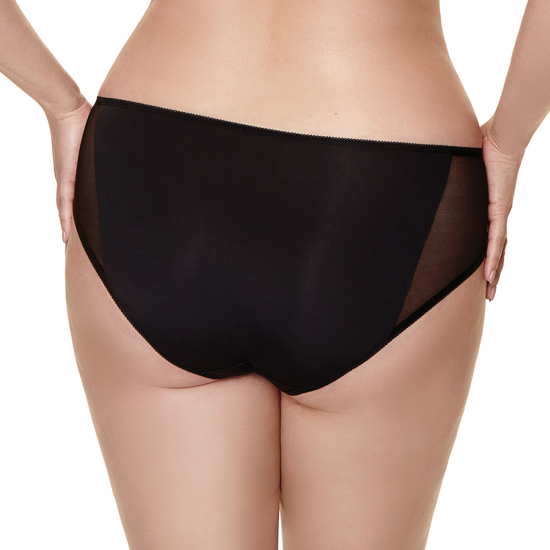 Gorteks Salve Semi Sheer Lace Bikini Panty — view 4