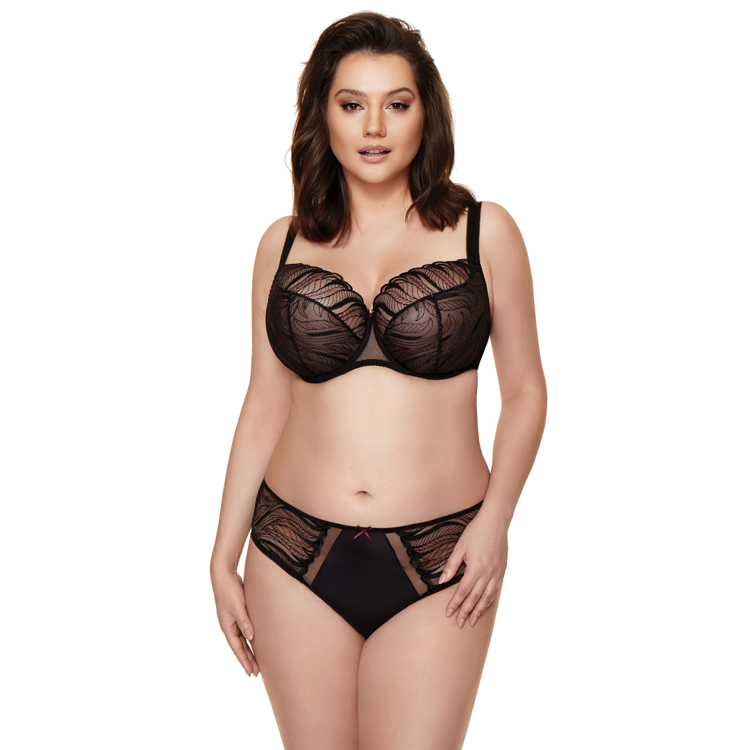 Gorteks Salve Semi Sheer Lace Bikini Panty — view 7