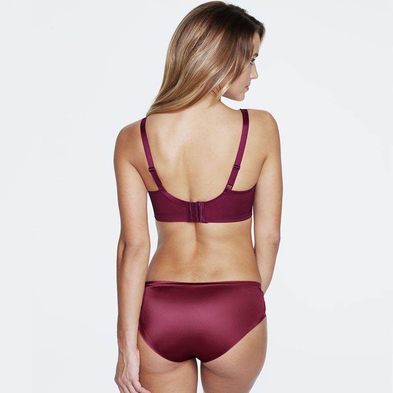 Dominique Mystique Purple Seamless Minimizer Bra — view 6