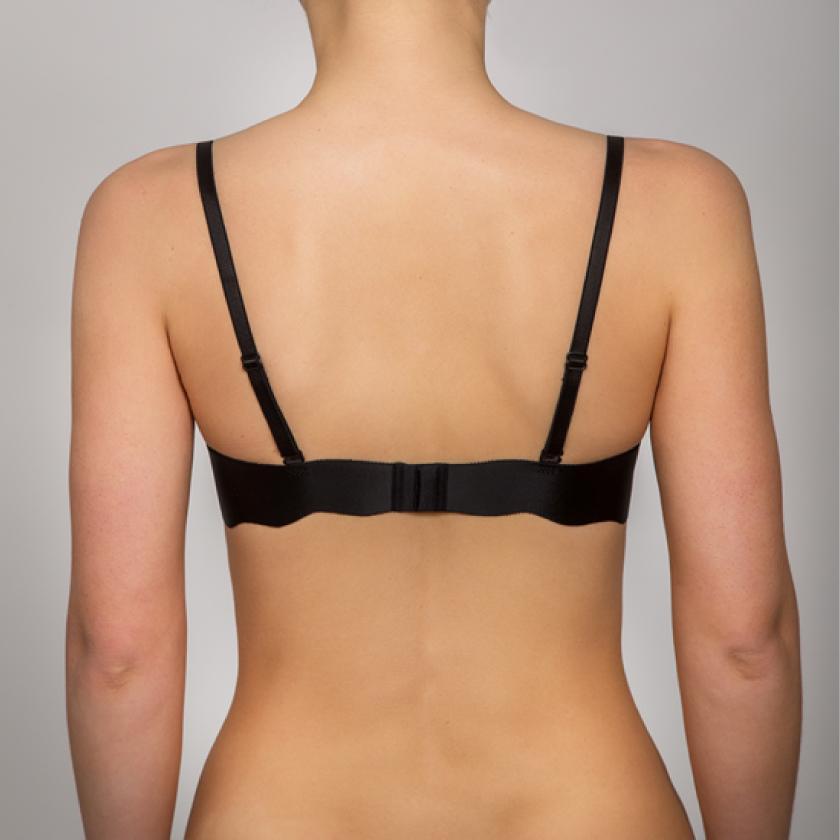 Rosme Invisible Seamless Molded Demi Cup Bra — view 6