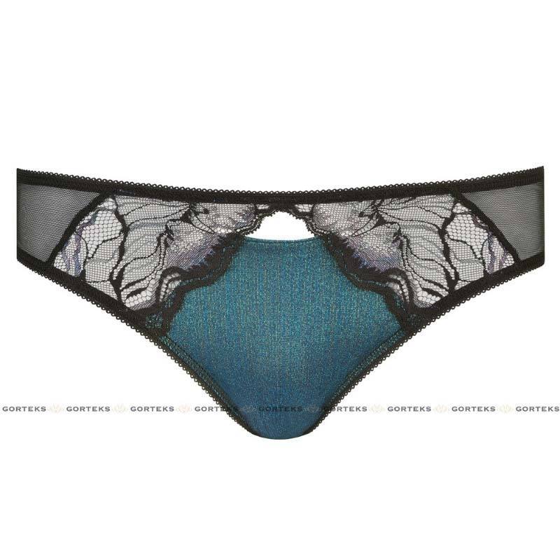 Gorteks Ariel Semi Sheer Lace Bikini Panty — view 4