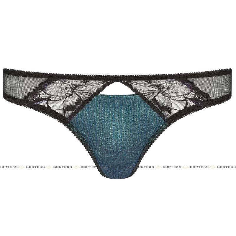 Gorteks Ariel Semi Sheer Lace Thong Panty — view 4