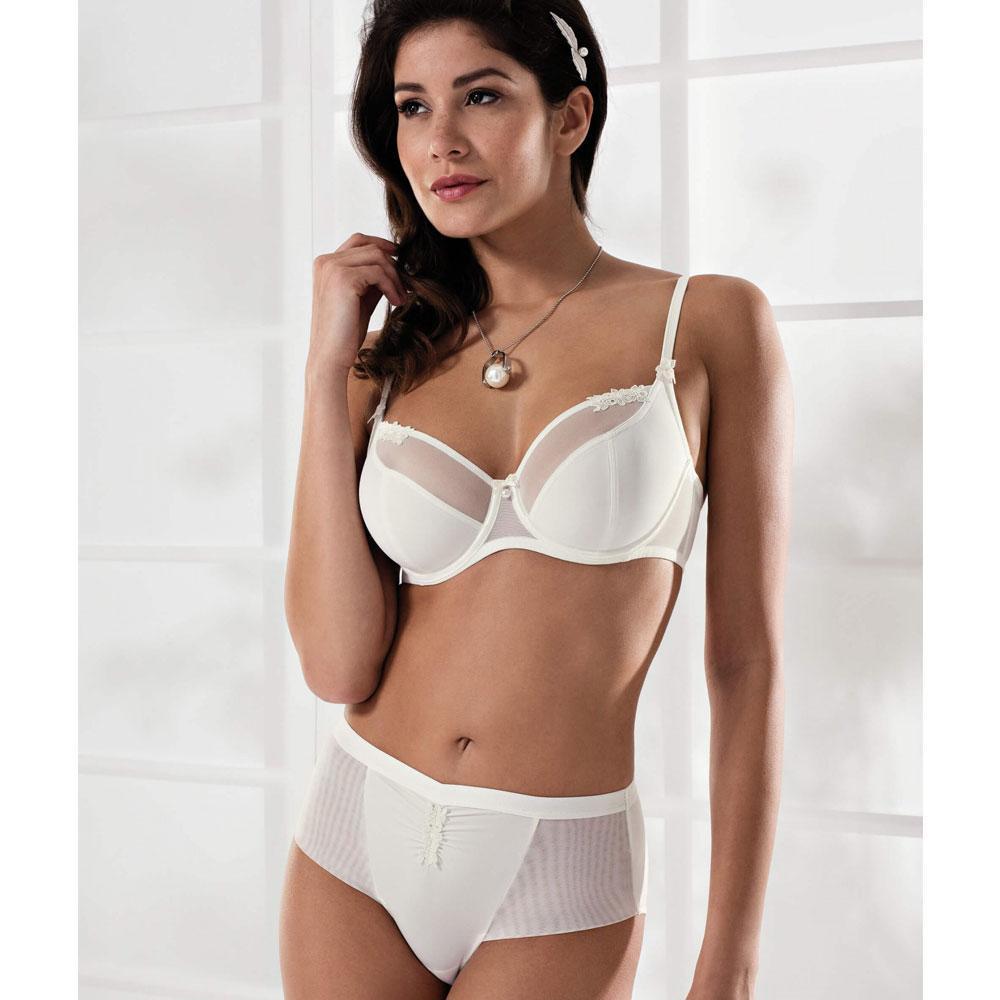 Lisca Zarah Semi Sheer Wired Bridal Bra — view 5