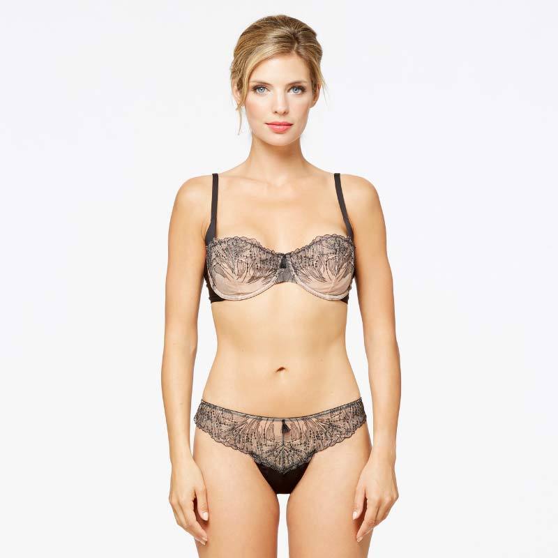 Sexy Double Mesh Balconette Bra Montelle Gatsby — view 5