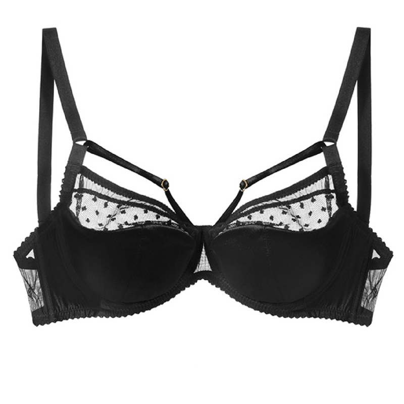 Caprice Revolution Semi-Sheer Strappy Cage Bra — view 5
