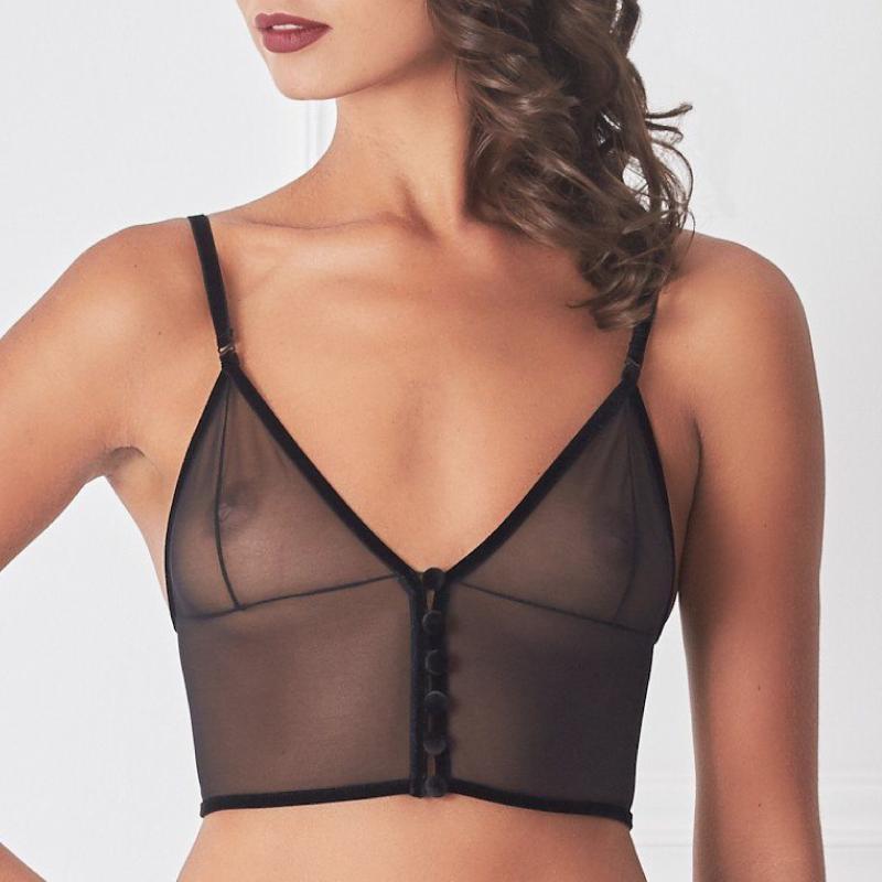 Amoralle Sheer Mesh Lingerie Set — view 3